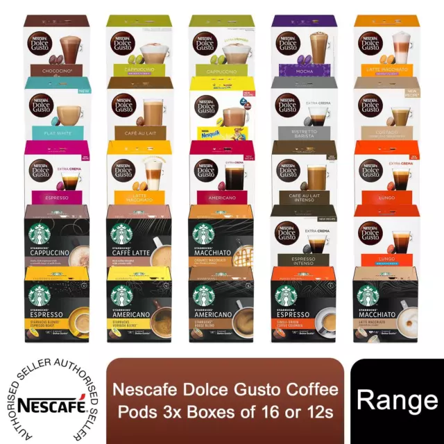 Nescafe Dolce Gusto Starbucks House Blend Americano x 3 Boxes (36 Capsules)  36 Drinks