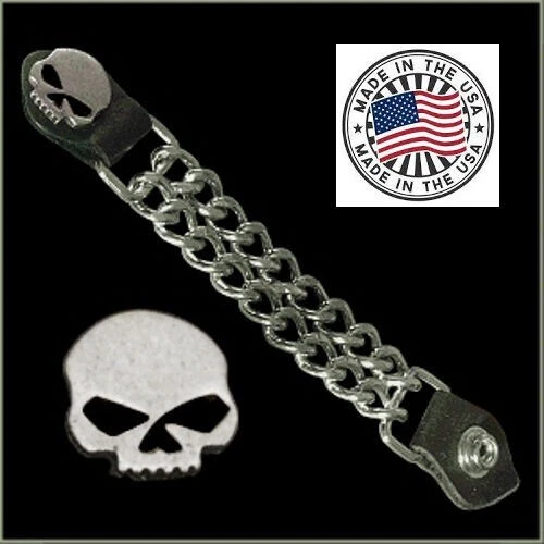 Black Eye Willie G Skull Side Lace Vest Extender – 6-Piece Set – MILTACUSA