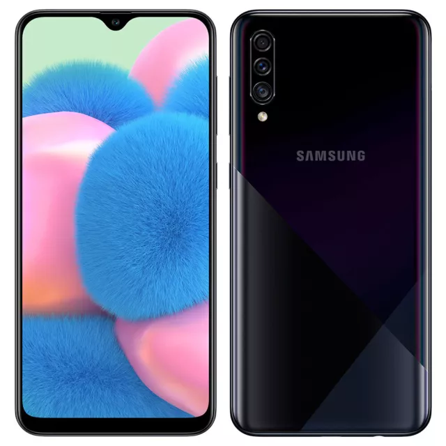 Samsung Galaxy A30s 64 Go dual sim Noir assez bon état garanti 12 mois