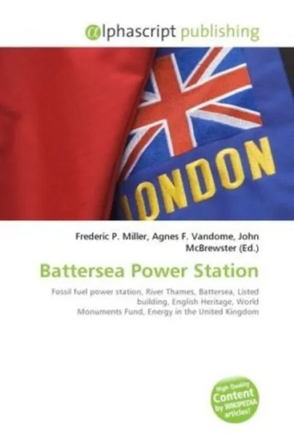Battersea Power Station Frederic P. Miller (u. a.) Taschenbuch Englisch