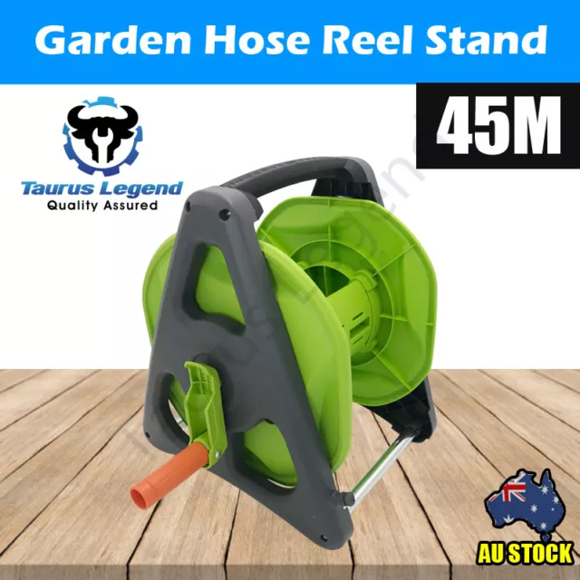 Portable Garden Hose Reel Hose 45M Hose Storage 12mm Water Hose