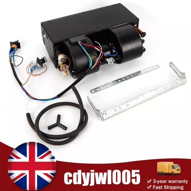 12V Car Truck Universal Under Dash Air Conditioning Evaporator Heater 3 Speed UK