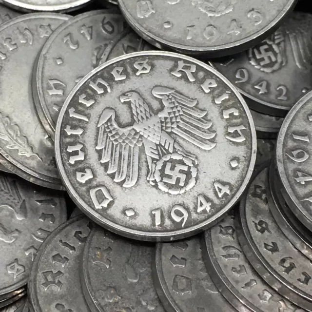 Rare World War 2 Germany 1 Reichspfennig Coin Buy 3 Get 1 Free