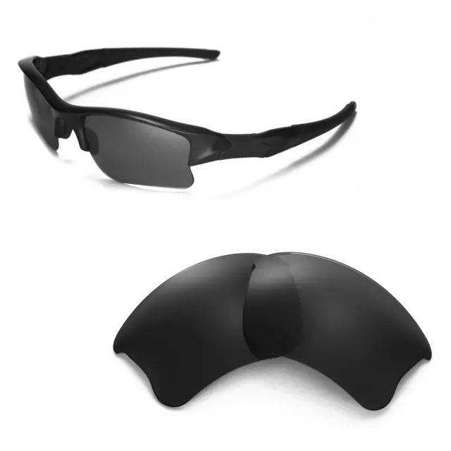 Walleva Replacement Lenses for Oakley Flak Jacket XLJ - Multiple Options