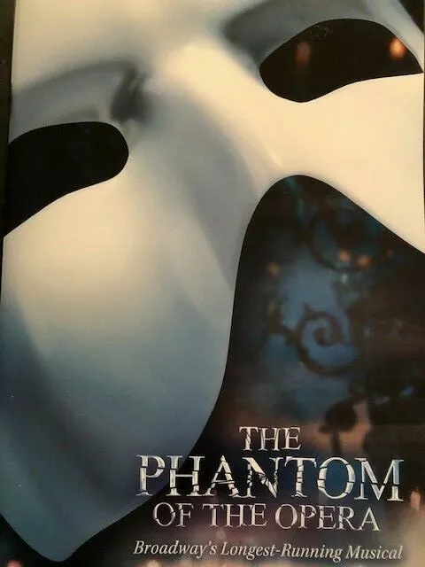 "Phantom of the Opera" Broadway Musical Souvenir Program