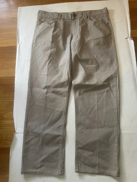 C.E. Schmidt Workwear Canvas Work Pants Men’s 40x32 Gray Jeans
