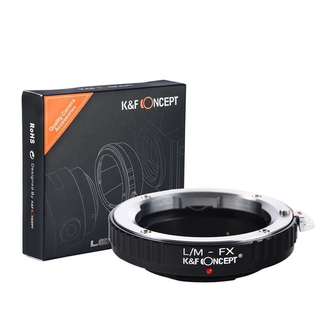 K&f Concept Adapter Leica M To Fuji X L / M-fx (1685201312)