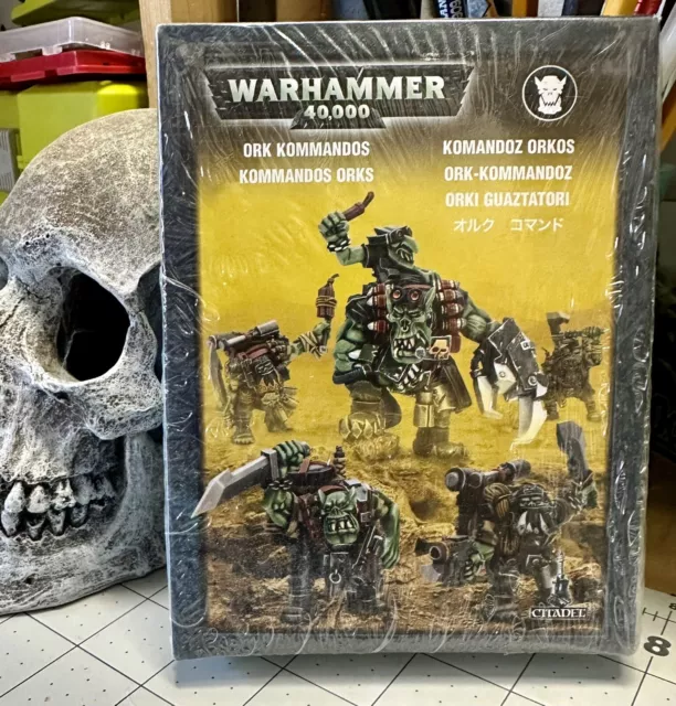 Warhammer 40k Ork Kommandos Metal  Boxed Oop Games Workshop New Sealed