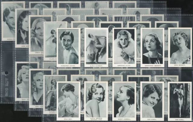 Teofani - 'Modern Movie Stars & Cinema Celebrities' - Complete Set (1934)