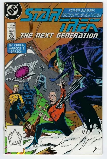 Star Trek the Next Generation #2  1988 DC comics.