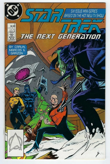 Star Trek the Next Generation #2  1988 DC comics.