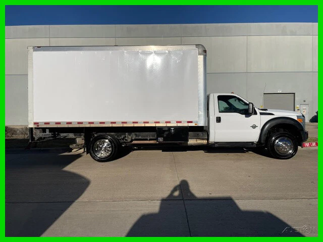 2016 Ford Super Duty F-450 DRW F450 Diesel 16ft Box Truck Cube Delivery Truck Mo