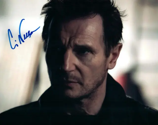 Liam Neeson signed 8x10 Photo with COA autographed Picture very nice