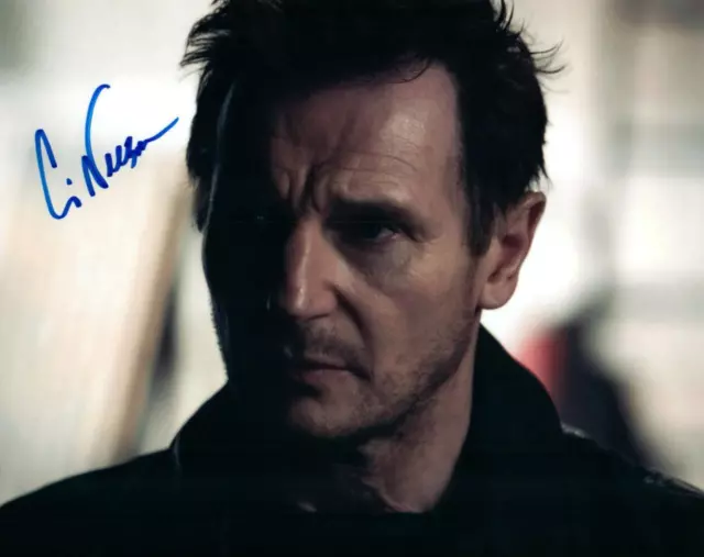 Liam Neeson signed 8x10 Photo with COA autographed Picture very nice