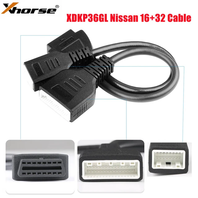 XHORSE 16+32 Cable Gateway Adapter For Models with B18 Chassis For VVDI Key Plus