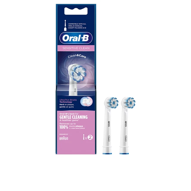 Hygiene Oral-b unisex SENSITIVE CLEAN cabezales 2 u