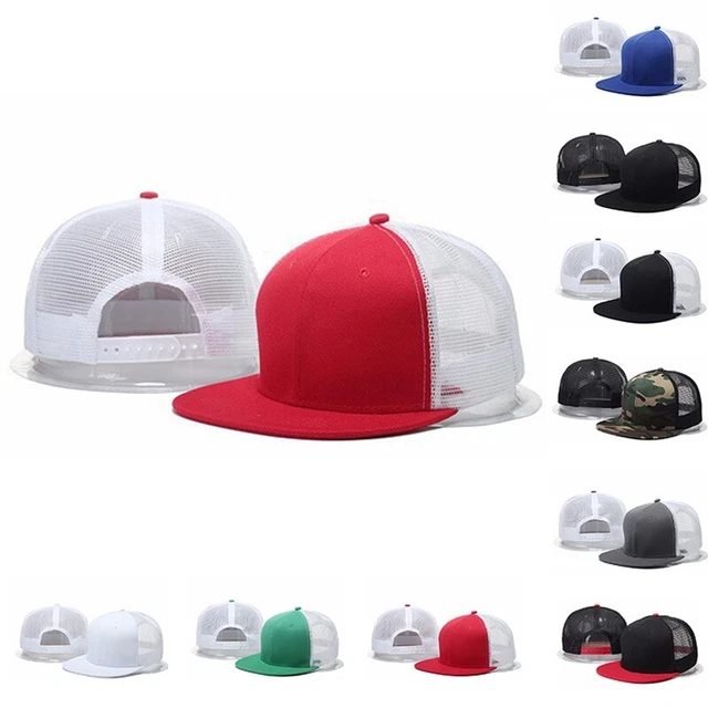 Casquette de baseball réglable pour hommes et femmes en maille camionneur pare-