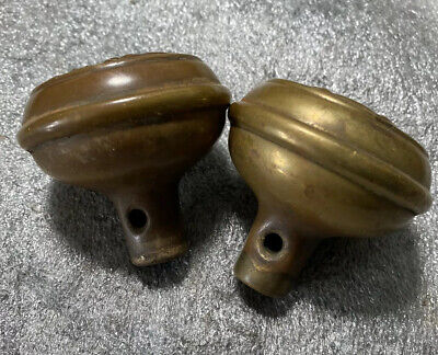 ANTIQUE Pair Of Brass SargentDoor Knobs. 2