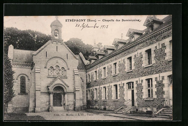 CPA Étrépagny, Chapelle des Dominicains 1912