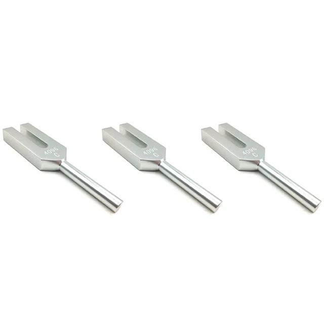 3X High-Frequency Energy Tuning Fork 4096HZ Tuning Fork Aluminum Alloy Healing S
