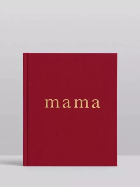 Write to Me - Mama | Tell Me About It, Maroon, A Mum's Journal