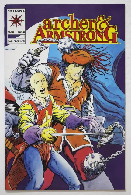 Archer & Armstrong/Eternal Warrior #8 1993 Valiant Comics Key Issue High Grade