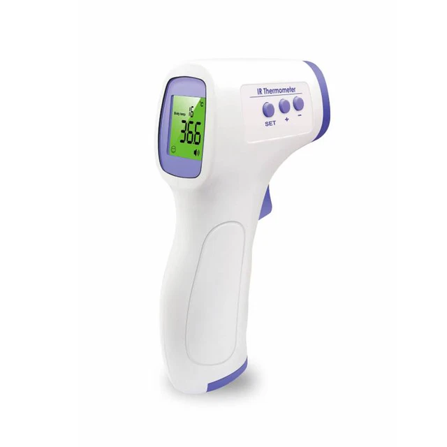 Fieberthermometer - berührungsloses 2in1 Thermometer für Stirn und Ohr
