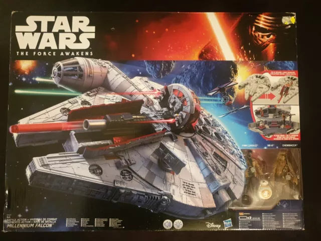 STAR WARS The Force Awakens - MILLENIUM FALCON - 3.75" - HASBRO 2015