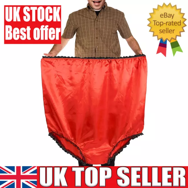BIG MOMMA UNDIES Underwear Mama Giant Red Panties Funny Fancy Gag Joke  Prank A++ £11.99 - PicClick UK