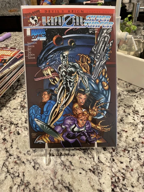 Weapon Zero/Silver Surfer Devil's Reign Chapter One Marvel Comics