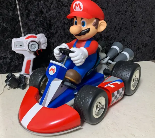 Mario Kart Wii Large Remote Control RC Mario Kart With Remote & Working