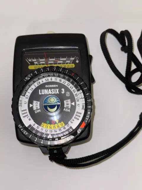 Gossen Lunasix 3s - Light Meter  Belichtungsmesser