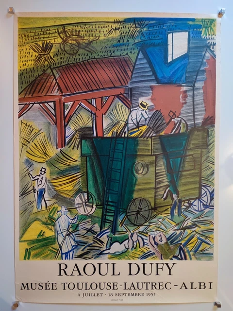 Lot De 6 Affiches D'exposition – Art / Peinture – Toulouse – Années 80/90