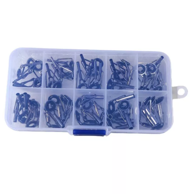 DURABLE AND SMOOTH Fishing Rod Guide Tip Repair Kit for 50 rods 1 6 3 8mm  £10.82 - PicClick UK