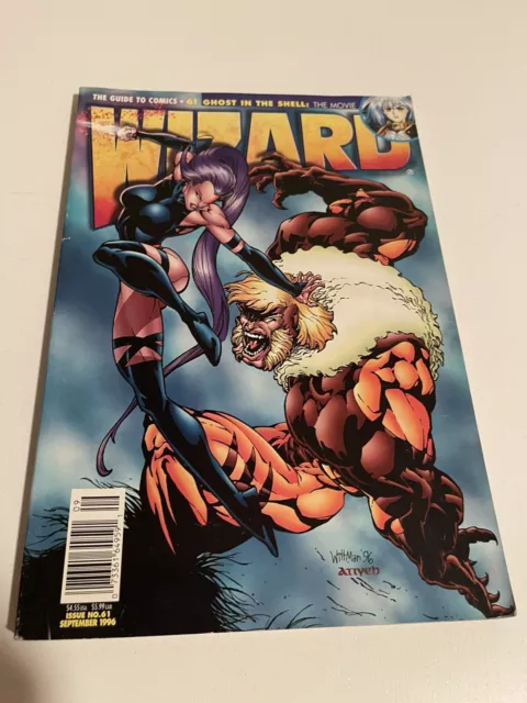 Wizard Comics Magazine Vol 1 No 61 Sept 1996 X-Men