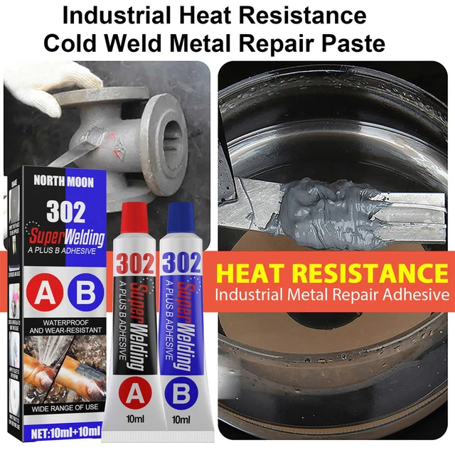 Metal Repair Filler Heavy Duty Ab Glue Liquid Weld for Repairing All justifiable