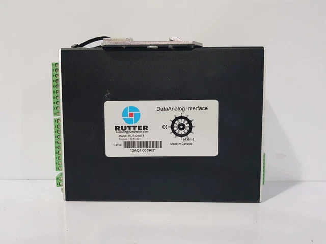 RUTTER RUT-01014 DATA Analog Interface Input Module $651.01 - PicClick CA