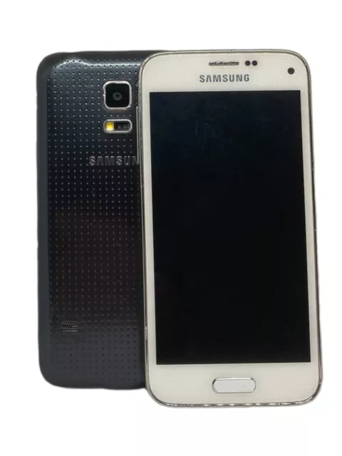 Samsung Galaxy S5 Mini - 16GB - Schwarz Weiß (Ohne Simlock) - Guter Zustand