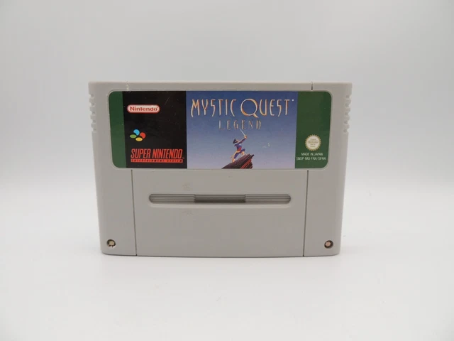Jeu Mystic Quest Pour Super Nintendo (SNES) - Version Loose (cartouche Seule), Bon état De Fonctionnement
