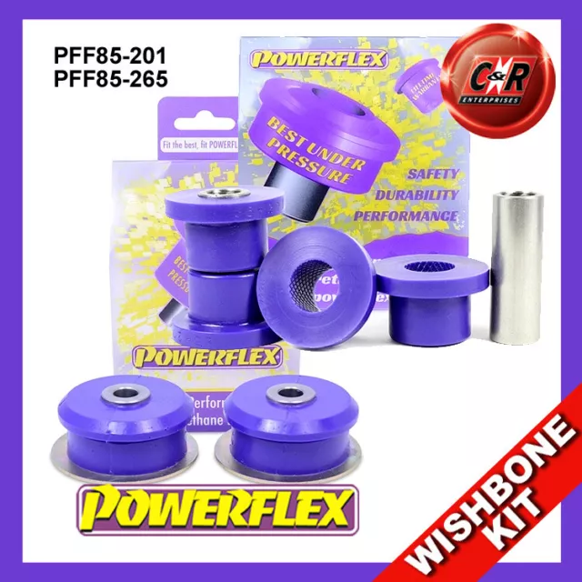 Powerflex Fr Wbone Moyeu Pour VW Golf2 G60 ,Rallye & Country 85-92 PFF85-201/265