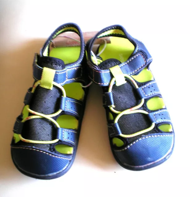 Toddler Boys See Kai Run Sandals Navy Blue Size 9