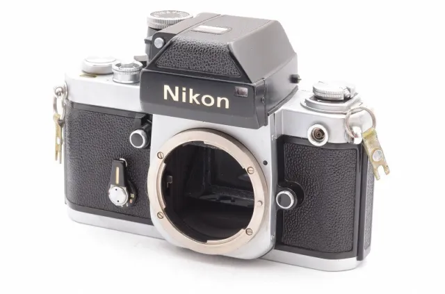 " près De Mint " Nikon F2 35mm Reflex Caméra à Film Argent Corps Uniquement Avec