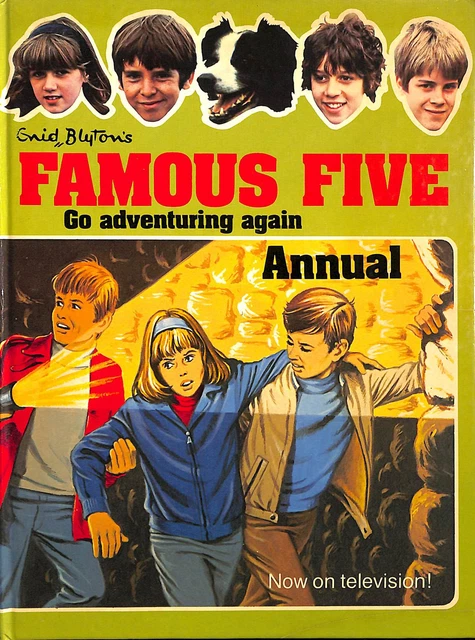 ENID BLYTON'S FAMOUS Five Go Adventuring Again Annual 1979 by Blyton ...