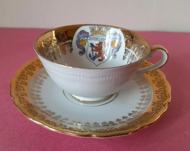 Seltmann Weiden Bavaria  Demitasse Espresso Mocha pure Gold Porcelain Collecti