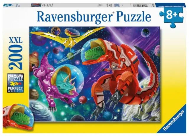 Ravensburger 12976 Puzzle Weltall Dinos 200 Teile