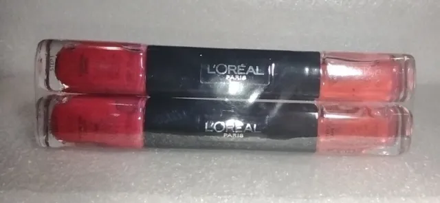 Pro Nail Polish L'OREAL Paris, Infallible 2 Step  904 Forever Candy-Lot Of 2-NEW