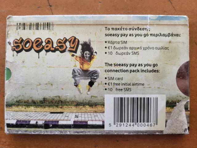 SIM CARD CIPRO - PACCHETTO CYTAMOBILE VODAFONE Pay as you Go 2