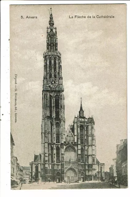 CPA-Carte postale  Belgique-Anvers-La flèche de la Cathédrale  VM23687c