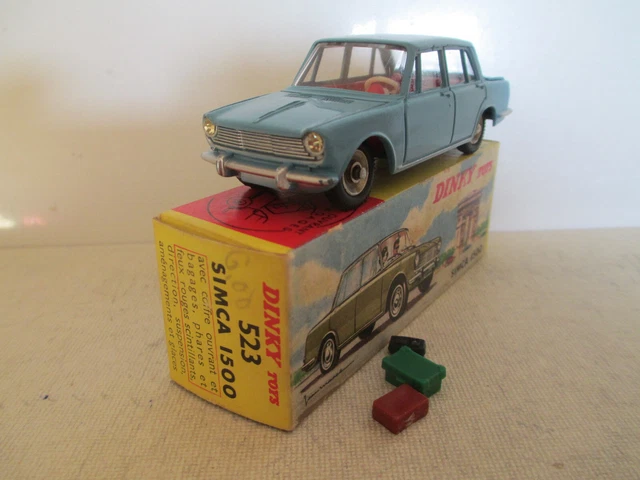 DINKY TOYS N° 564 CARAVANE CARAVELAIR ARMAGNAC 420 TRES BON ETAT EN BOITE