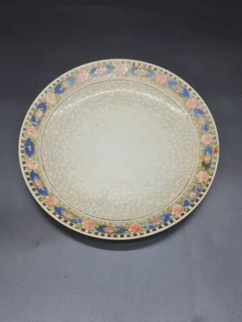 Grimwades Stoke On Trent Plate Floral Used Condition Made In England